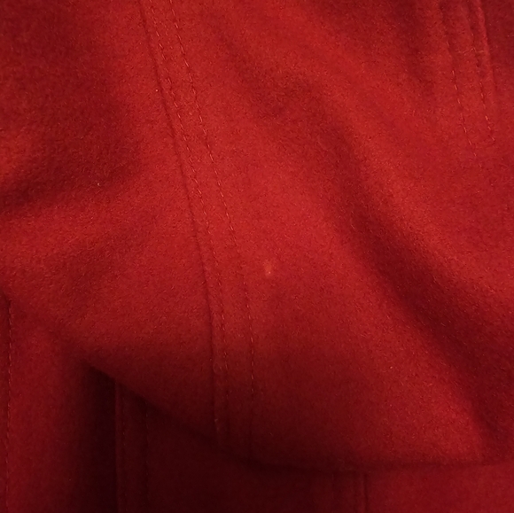 Red Peacoat- Michael Kors - Picture 11 of 16